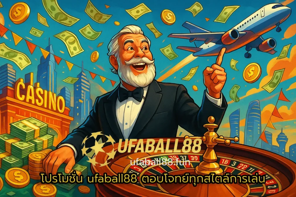 โปรโมชั่น ufaball88 ตอบโจทย์ทุกสไตล์การเล่น